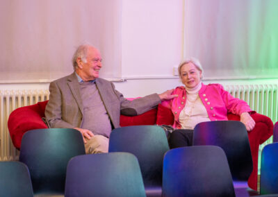 Menno Kohn mit seiner Frau Annelies