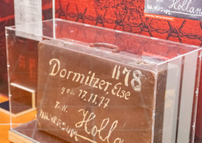„Koffer aus Theresienstadt“ von Else Dormitzer (Ausstellungsstück)