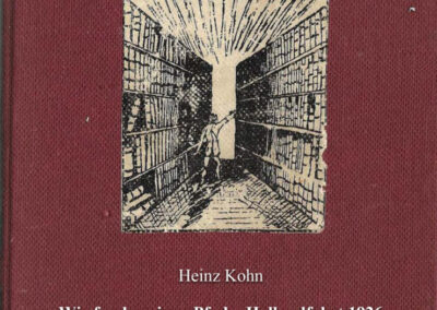 Zusatzobjekt 1 Buch: Wir fanden einen Pfad – handgeschrieben von Hein Kohn für Betty Stickroth
